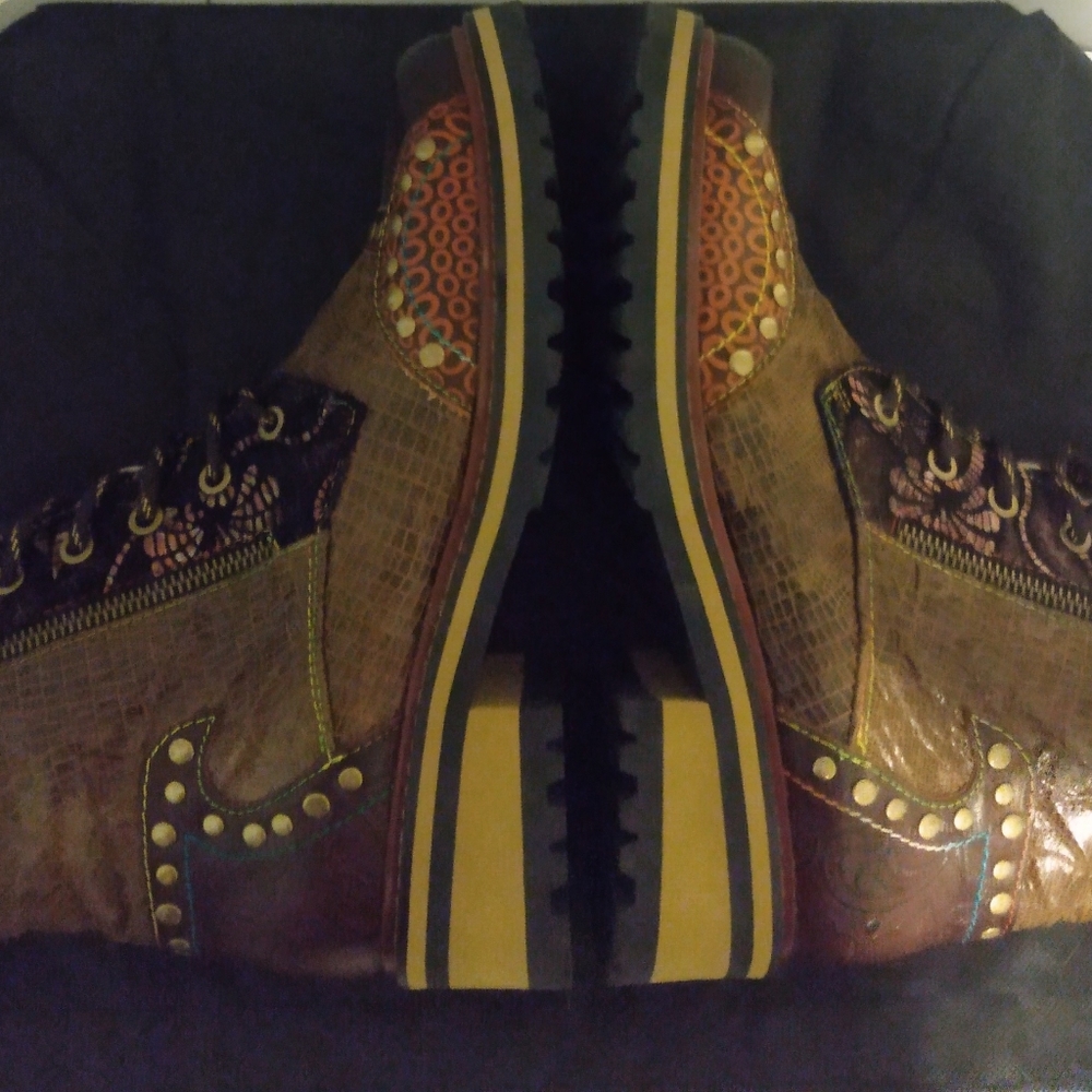 Spring Step L'Artiste Leather Boots Size 39